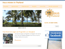 Tablet Screenshot of haus-mieten-in-thailand.de